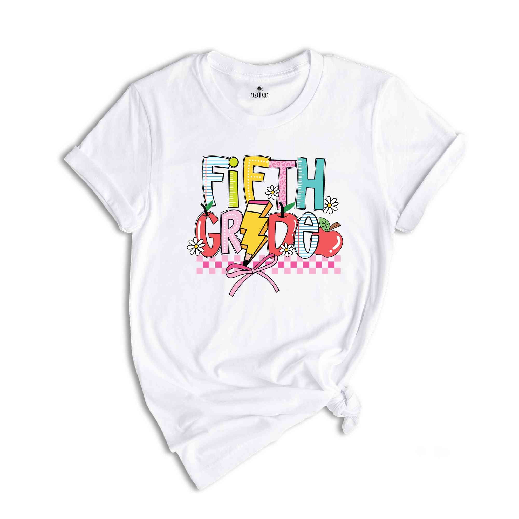 Hello Fifth Grade Shirt, 5th Grade Shirt, Back To School Shirt, Fifth Grade Gift, Fifth Day Of School Shirt, Fifth Grade Teacher Shirt