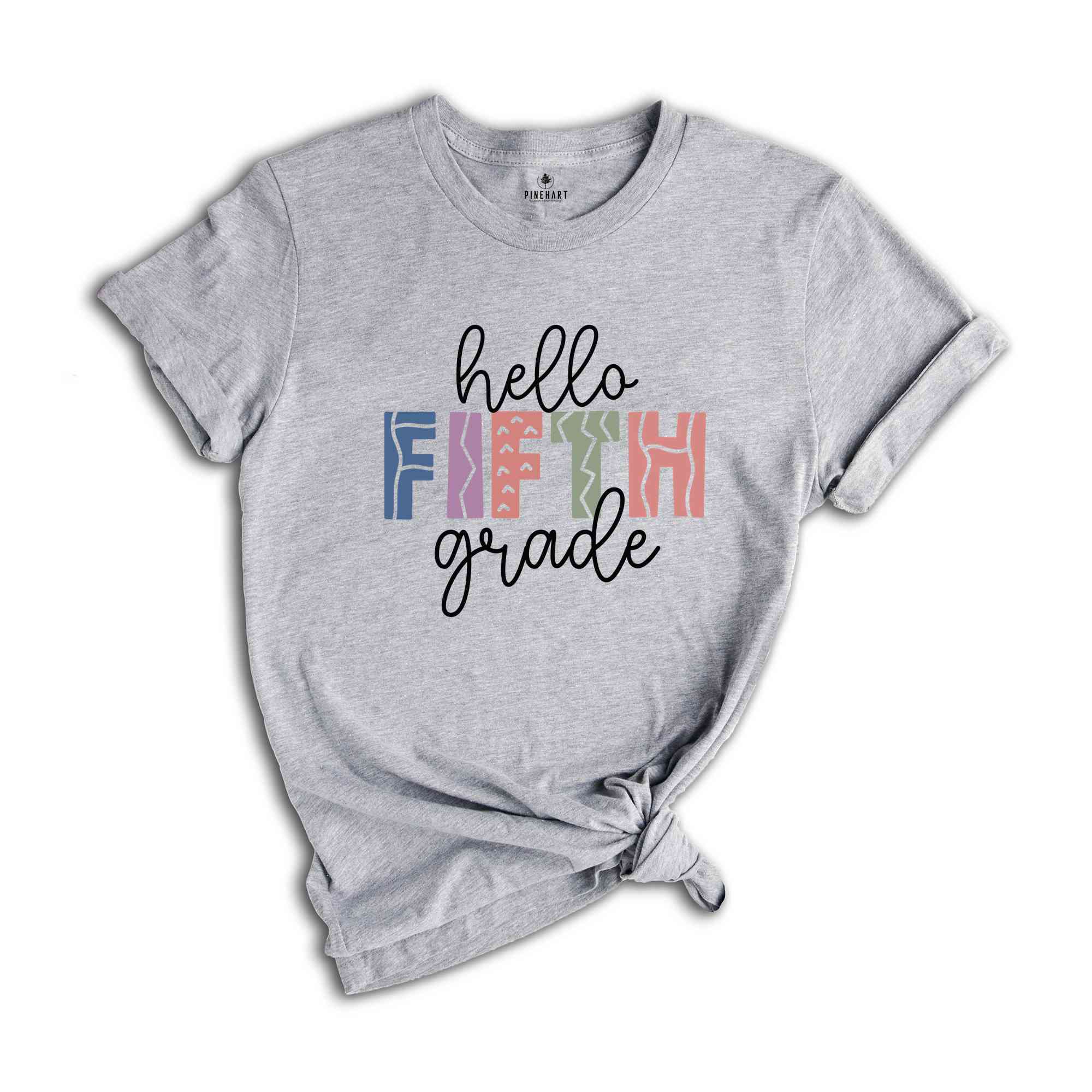 Hello Fifth Grade Shirt, Back To School Shirt, First Day Of School Shirt, Hello School Shirt, Grade Shirt, Teacher Shirt, School Shirt