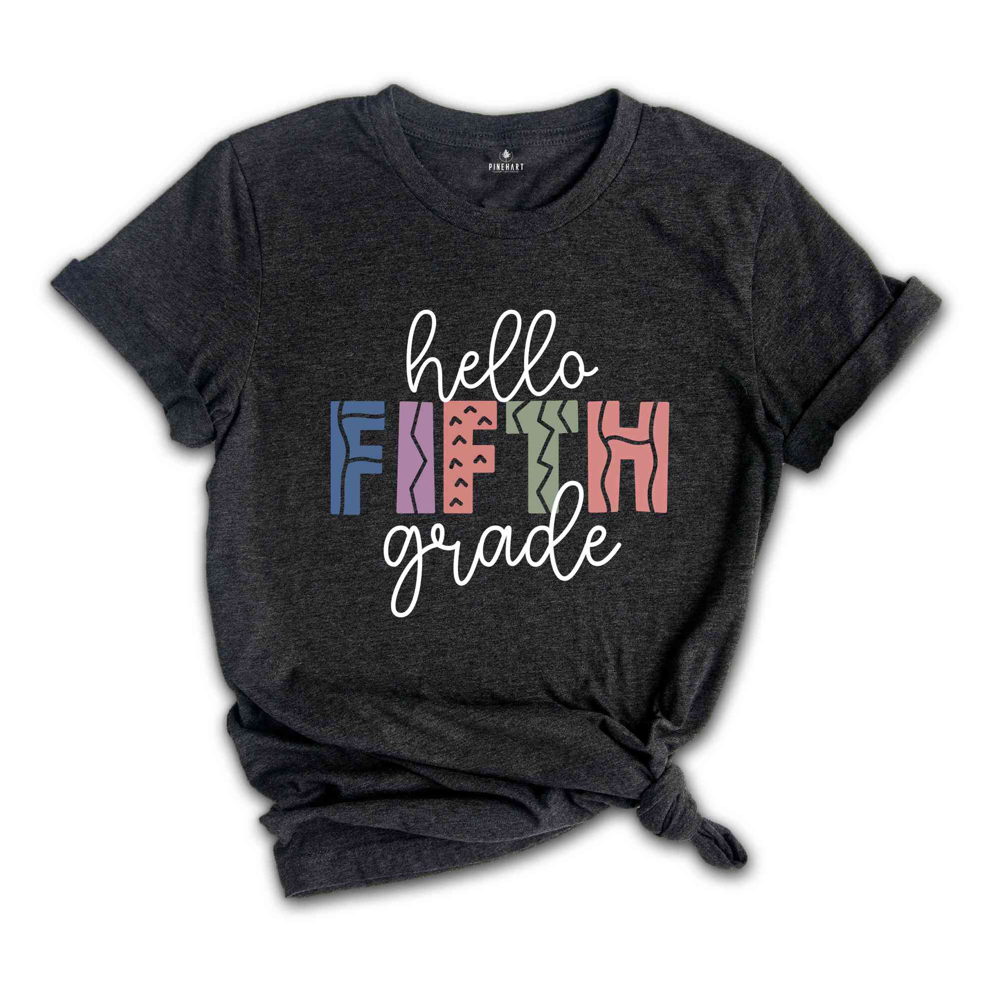 Hello Fifth Grade Shirt, Back To School Shirt, First Day Of School Shirt, Hello School Shirt, Grade Shirt, Teacher Shirt, School Shirt