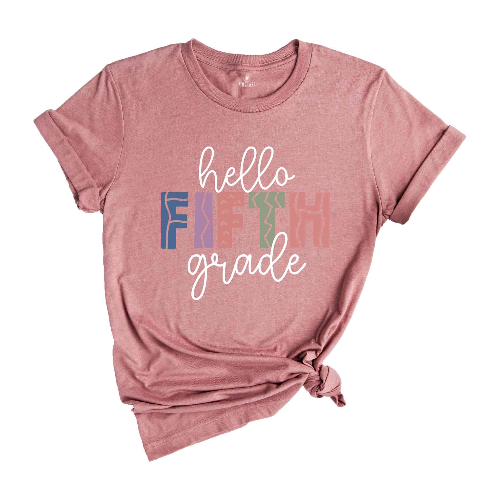 Hello Fifth Grade Shirt, Back To School Shirt, First Day Of School Shirt, Hello School Shirt, Grade Shirt, Teacher Shirt, School Shirt