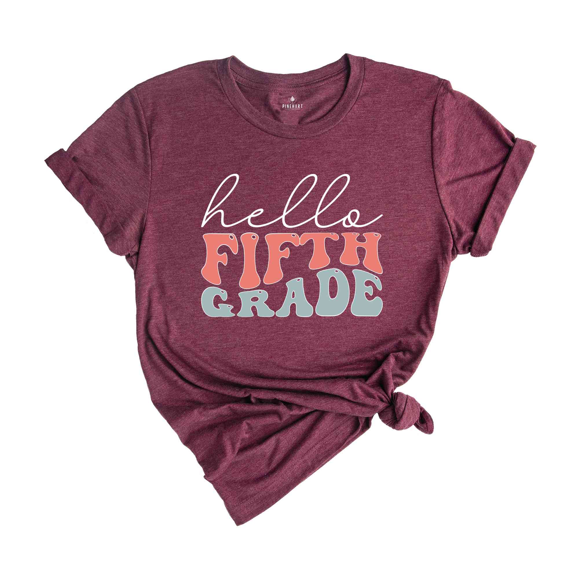 Hello Fifth Grade Shirt, Fifth Grade Teacher Shirt, 5th Grade Shirt, Back To School Shirt, Teacher Shirt, First Day Of School Shirt