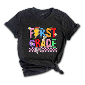 Hello First Grade Shirt, 1st Grade Shirt, Back To School Shirt, First Grade Gift, First Day Of School Shirt, First Grade Teacher Shirt