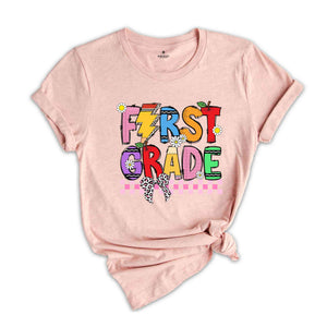 Hello First Grade Shirt, 1st Grade Shirt, Back To School Shirt, First Grade Gift, First Day Of School Shirt, First Grade Teacher Shirt