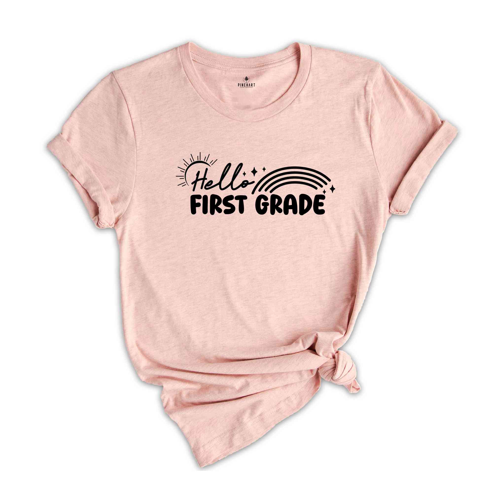 Hello First Grade Shirt, Back To School Shirt, Cute Back To School Shirt, Tie Dye Shirt, First Day Of School, First Grade Outfit