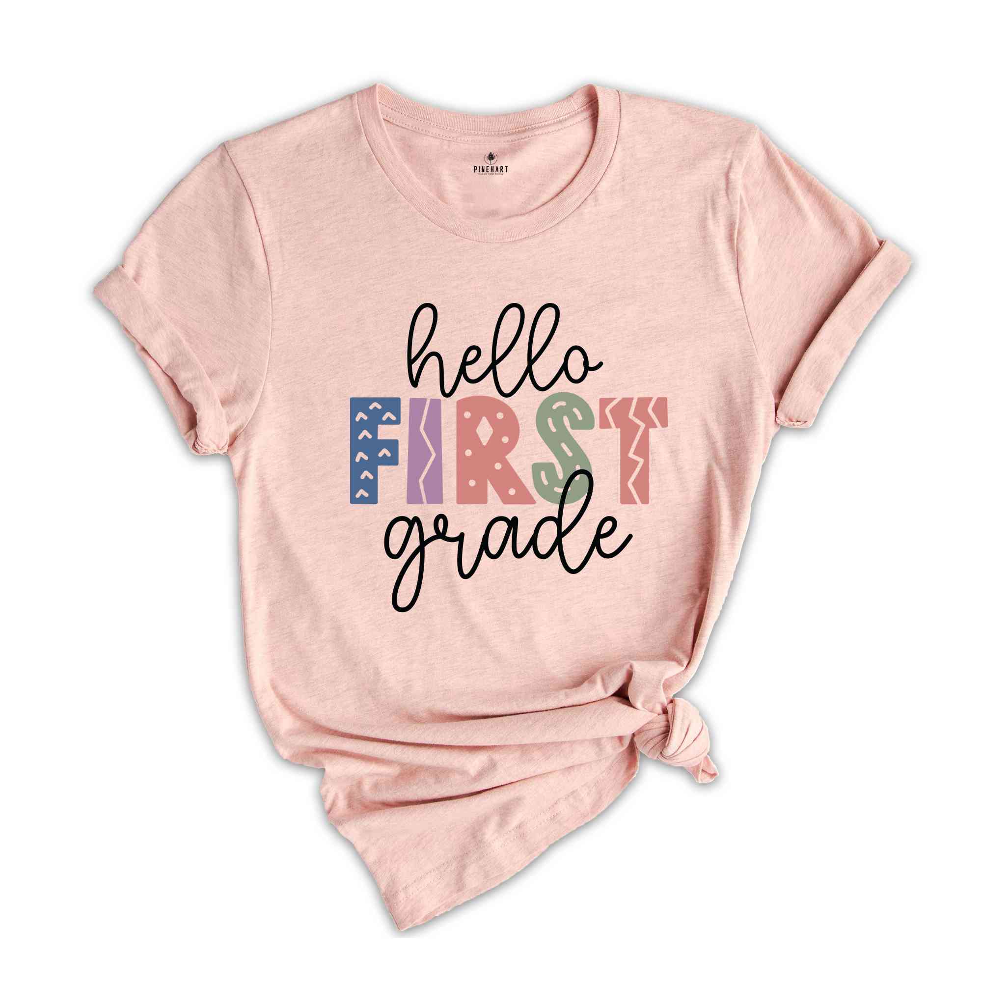 Hello First Grade Shirt, Back To School Shirt, First Day Of School Shirt, Hello School Shirt, Grade Shirt, Teacher Shirt, School Shirt