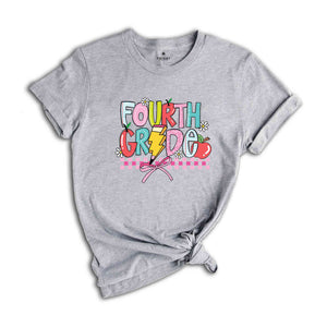 Hello Fourth Grade Shirt, 4th Grade Shirt, Back To School Shirt, Fourth Grade Gift, Fourth Day Of School Shirt, Fourth Grade Teacher Shirt