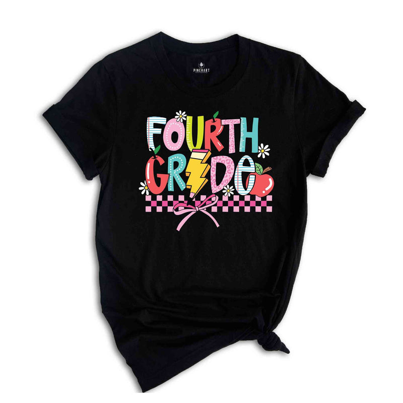 Hello Fourth Grade Shirt, 4th Grade Shirt, Back To School Shirt, Fourth Grade Gift, Fourth Day Of School Shirt, Fourth Grade Teacher Shirt