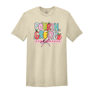 Hello Fourth Grade Shirt, 4th Grade Shirt, Back To School Shirt, Fourth Grade Gift, Fourth Day Of School Shirt, Fourth Grade Teacher Shirt