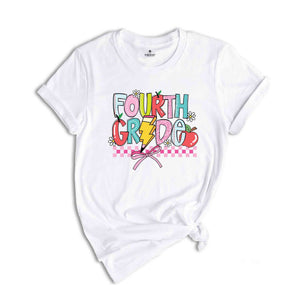 Hello Fourth Grade Shirt, 4th Grade Shirt, Back To School Shirt, Fourth Grade Gift, Fourth Day Of School Shirt, Fourth Grade Teacher Shirt