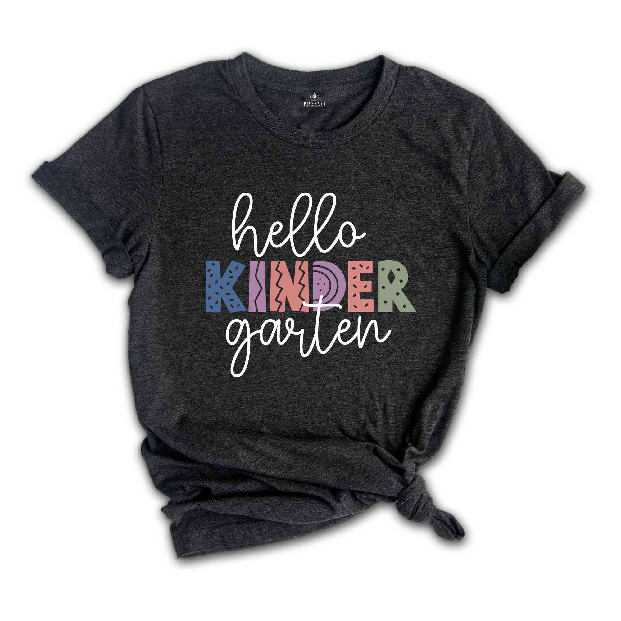 Hello Kinder Garten Shirt, Back To School Shirt, First Day Of School Shirt, Hello School Shirt, Grade Shirt, Teacher Shirt, School Shirt