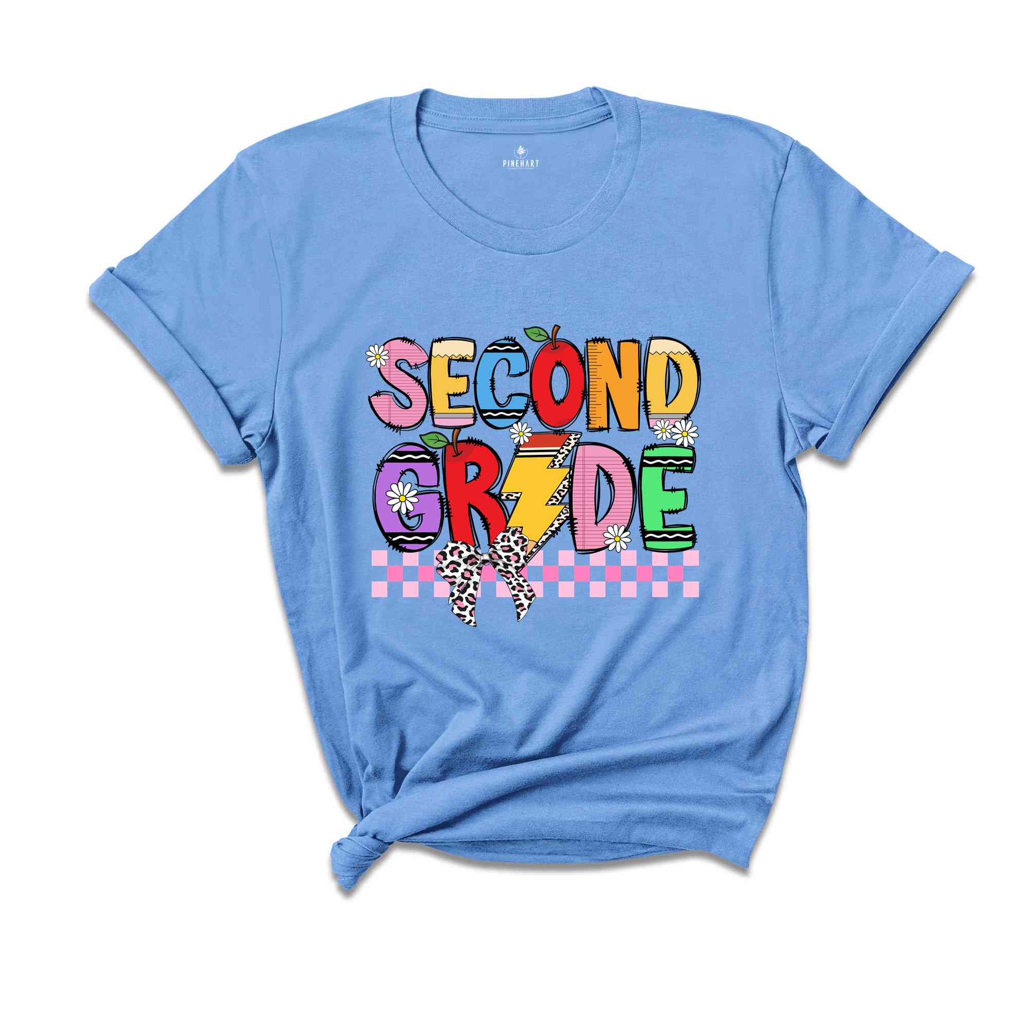 Hello Second Grade Shirt, 2nd Grade Shirt, Back To School Shirt, Second Grade Gift, Second Day Of School Shirt, Second Grade Teacher Shirt