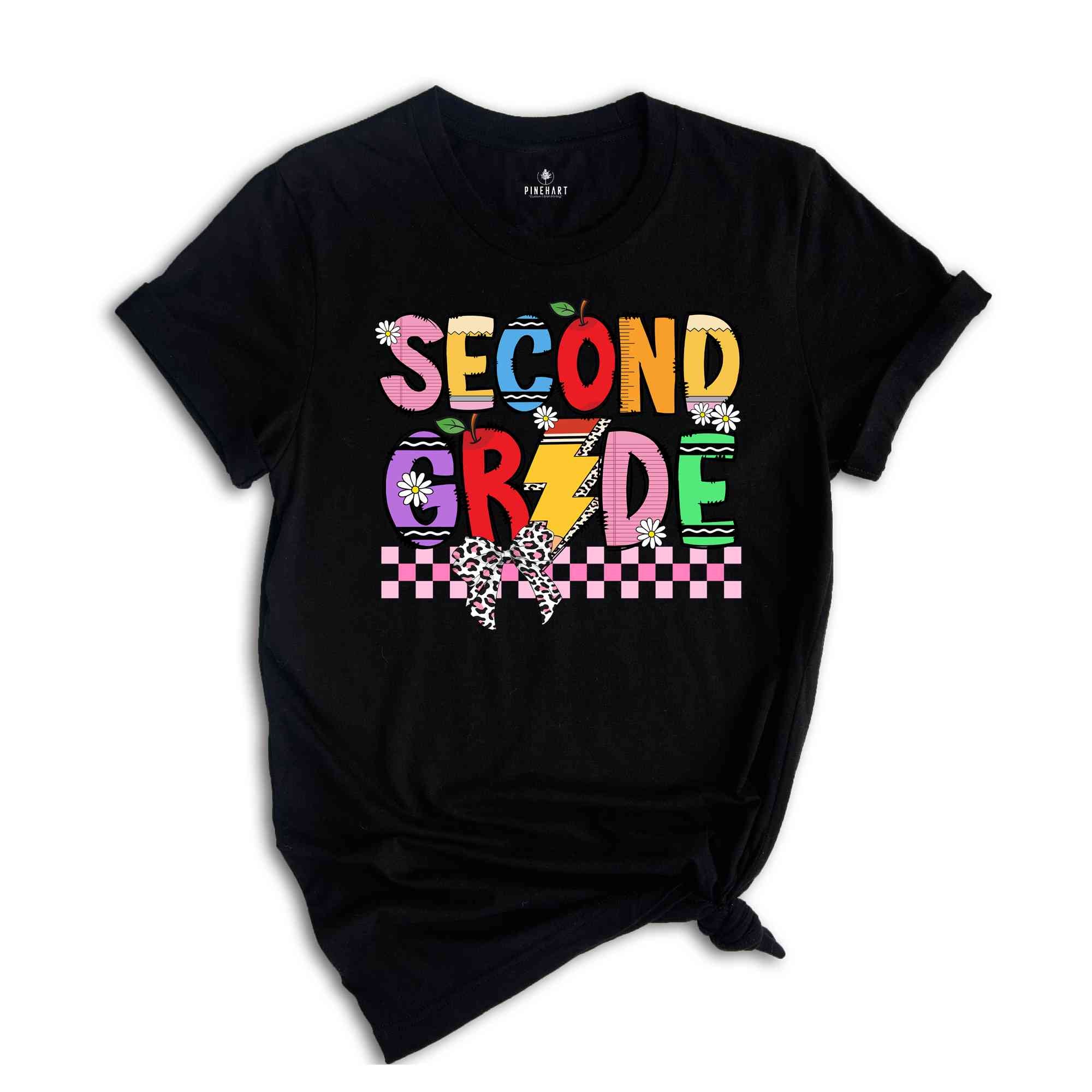 Hello Second Grade Shirt, 2nd Grade Shirt, Back To School Shirt, Second Grade Gift, Second Day Of School Shirt, Second Grade Teacher Shirt