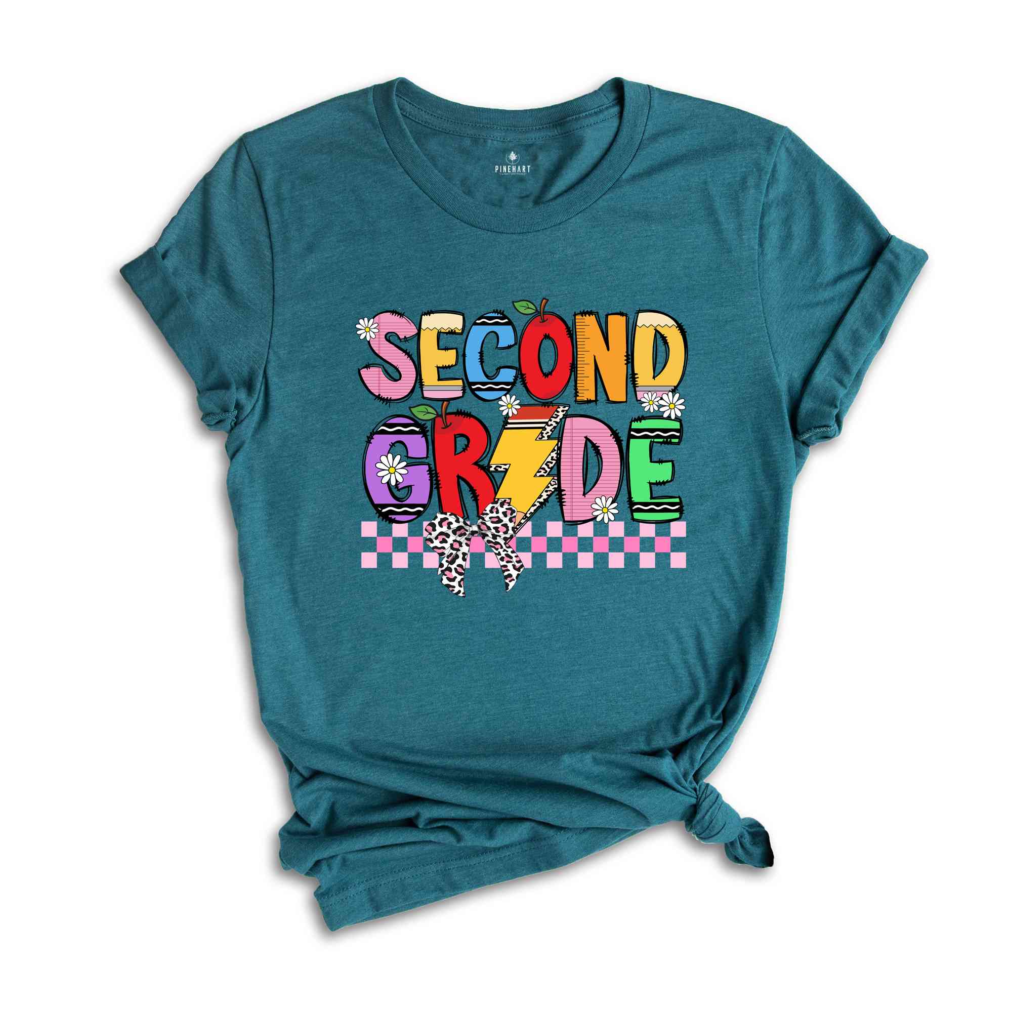 Hello Second Grade Shirt, 2nd Grade Shirt, Back To School Shirt, Second Grade Gift, Second Day Of School Shirt, Second Grade Teacher Shirt