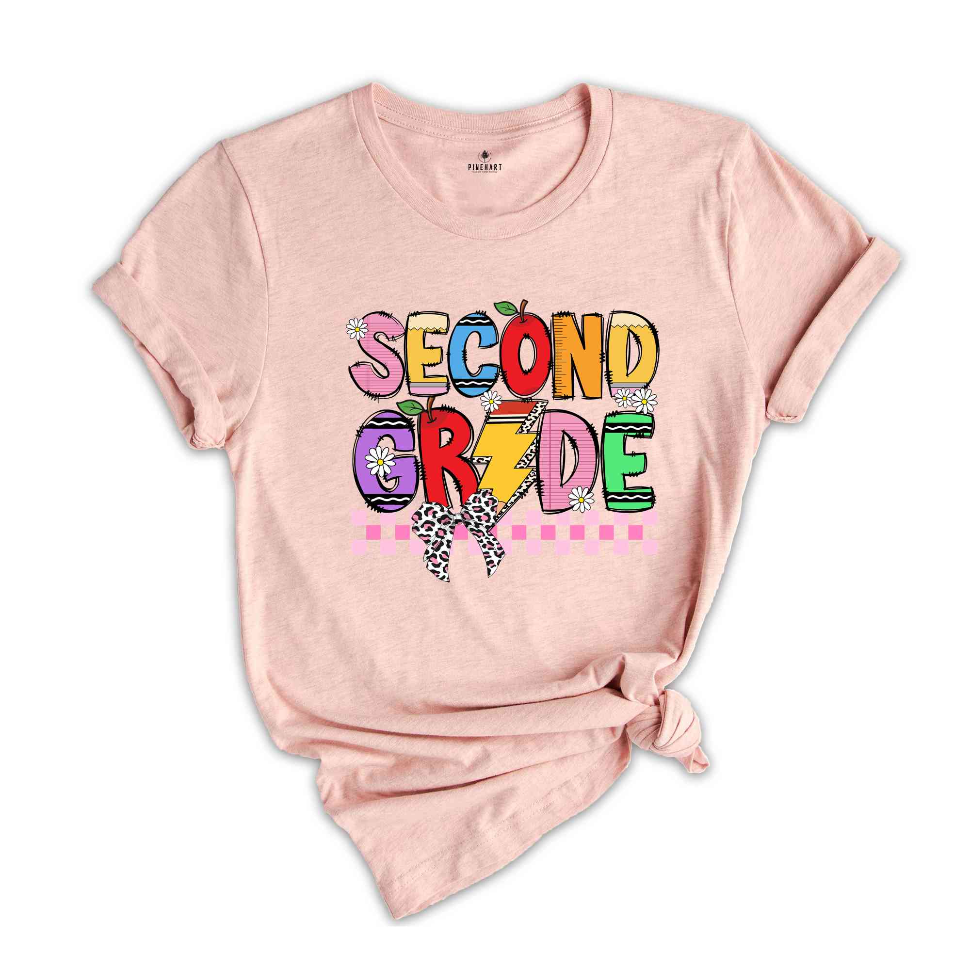 Hello Second Grade Shirt, 2nd Grade Shirt, Back To School Shirt, Second Grade Gift, Second Day Of School Shirt, Second Grade Teacher Shirt