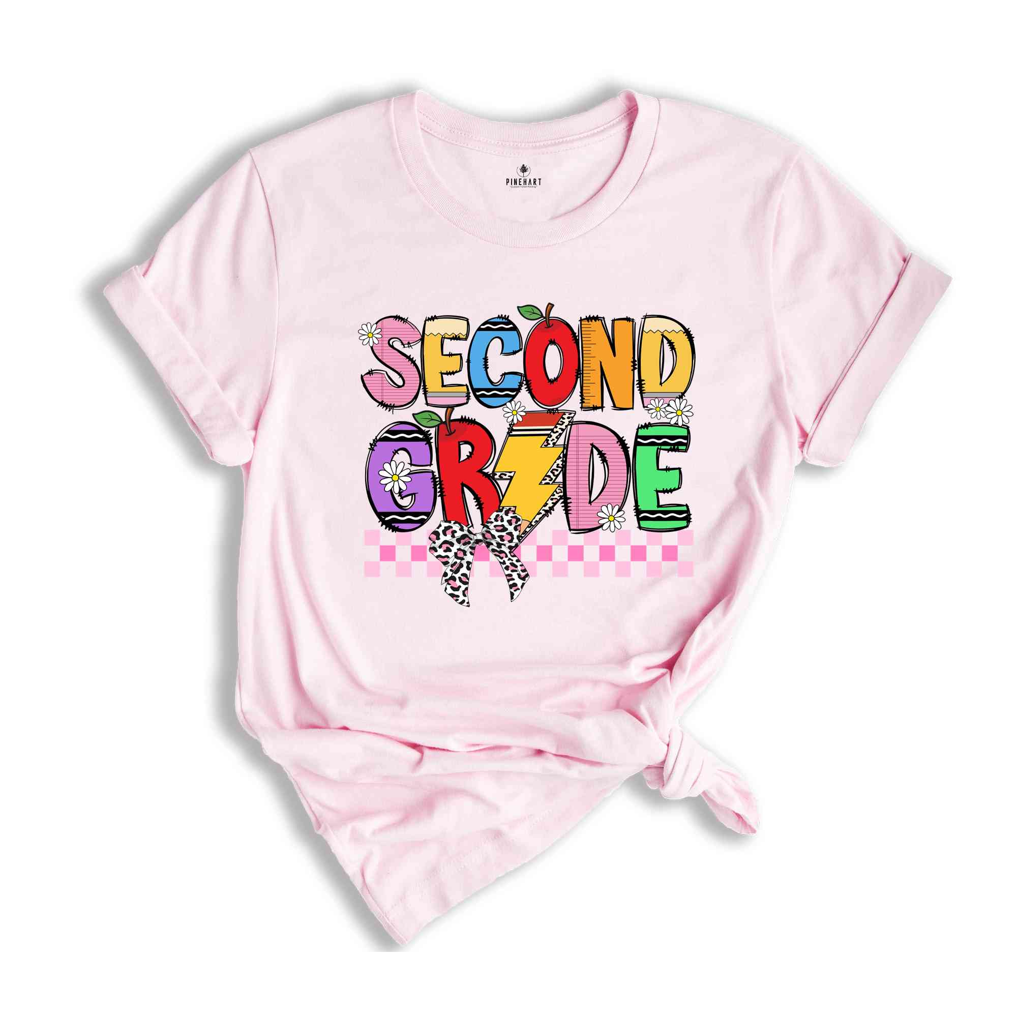 Hello Second Grade Shirt, 2nd Grade Shirt, Back To School Shirt, Second Grade Gift, Second Day Of School Shirt, Second Grade Teacher Shirt