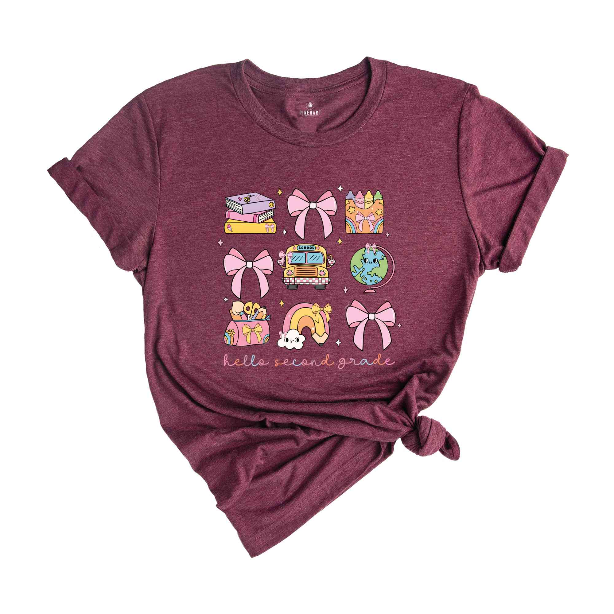 Hello Second Grade Shirt, Cute Doodle Shirt, Back To School Shirt, Cute Back To School Shirt, First Day Of School Shirt, 2nd Grade Shirt