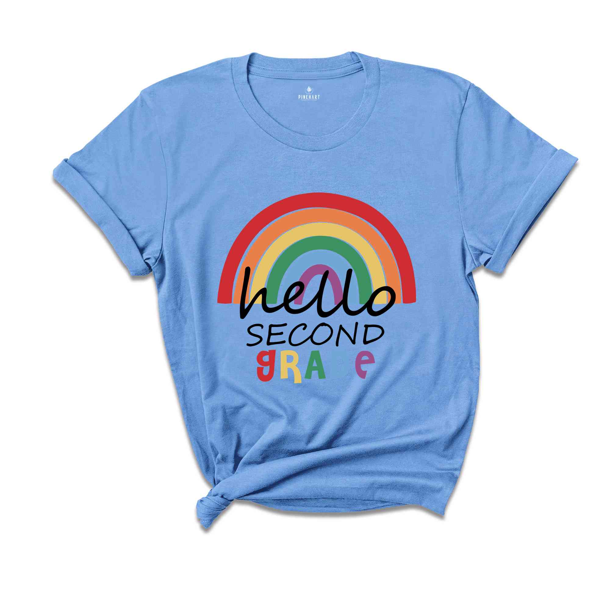 Hello Second Grade Shirt, Second Grade Teacher, 2nd Grade Shirt, Teacher Shirts, First Day of School Shirt, Back to School Shirt