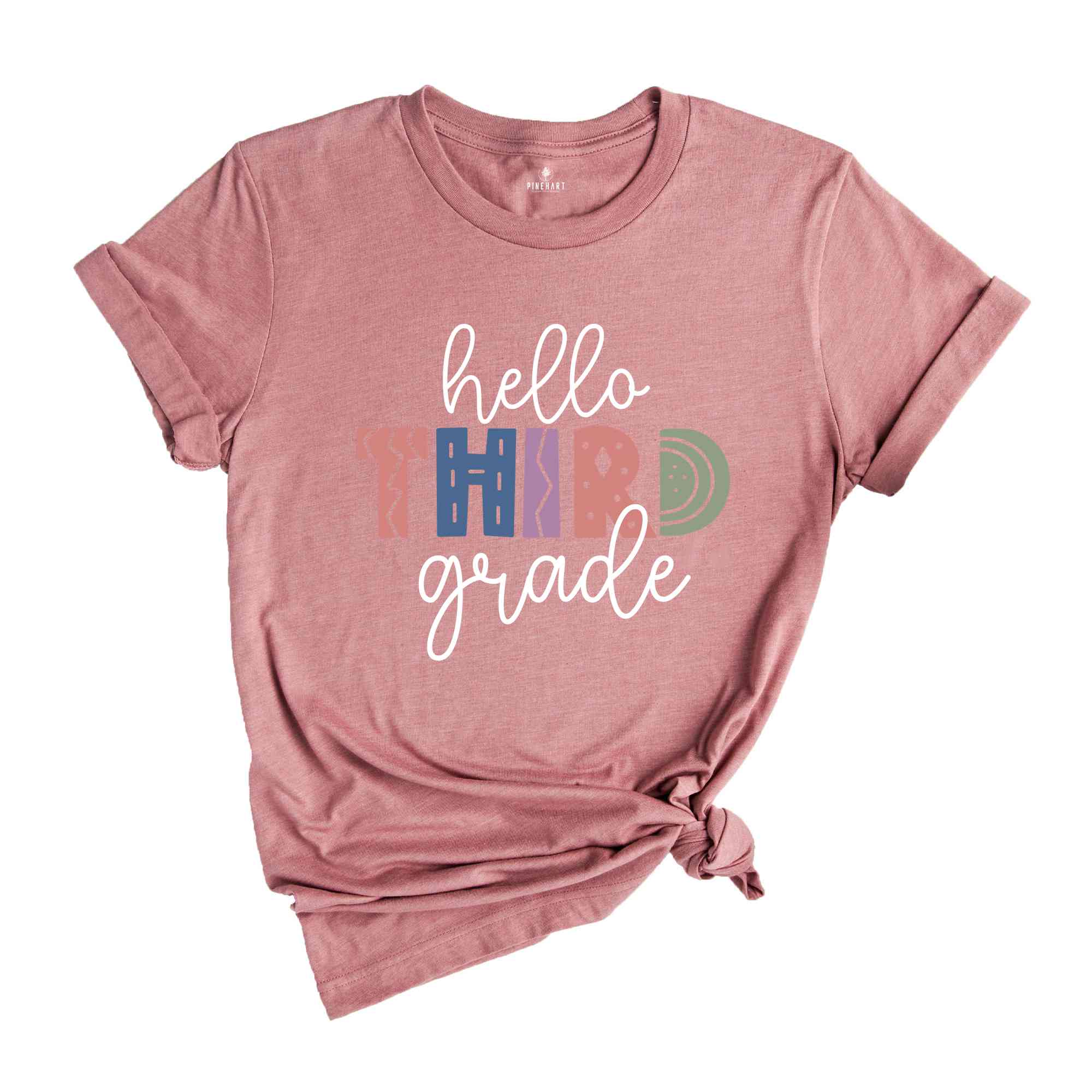 Hello Third Grade Shirt, Back To School Shirt, First Day Of School Shirt, Hello School Shirt, Grade Shirt, Teacher Shirt, School Shirt