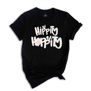 Hippity Hoppity Easter Bunny Shirt, Easter Bunny Shirt, Egg Hunt Shirt, Bunny Ears T-shirt, Family Matching Easter Shirt,