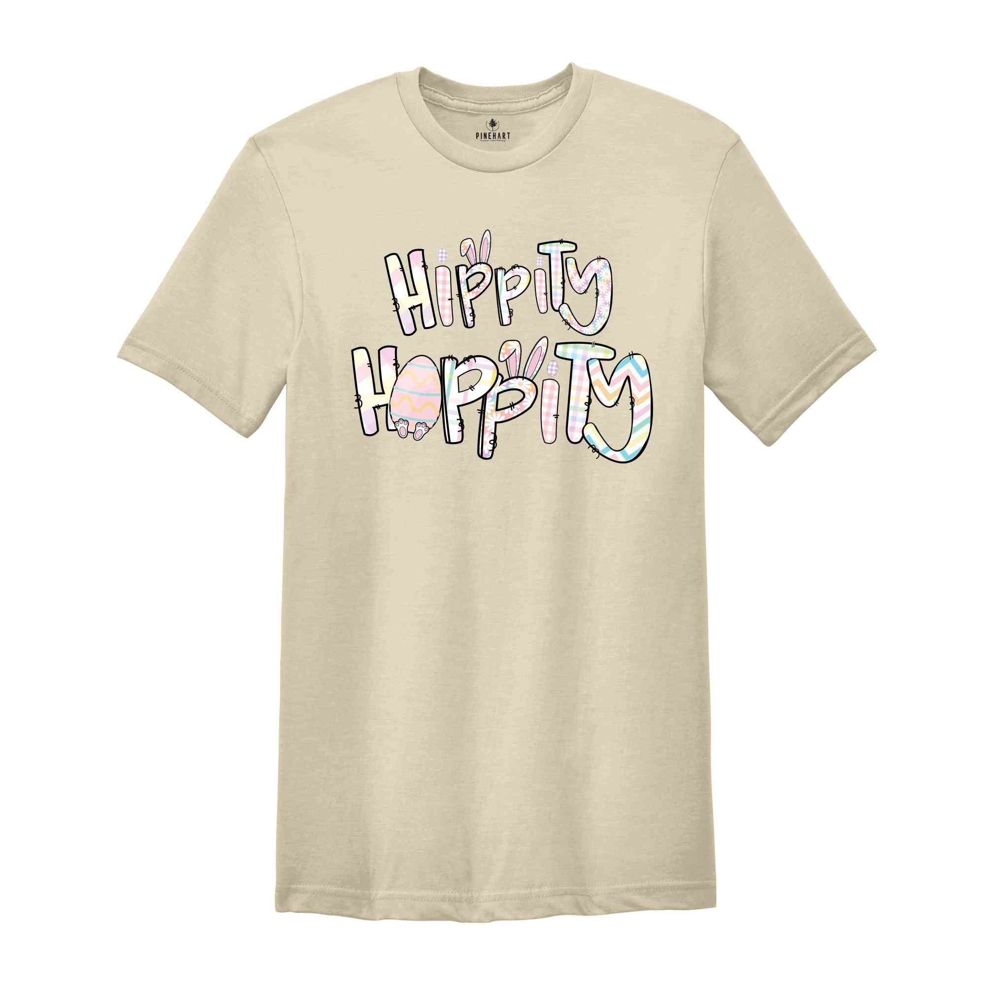 Hippity Hoppity Easter Bunny Shirt, Easter Bunny Shirt, Egg Hunt Shirt, Bunny Ears T-shirt, Family Matching Easter Shirt,