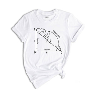 Hippopotenuse Shirt, Funny Math Teacher Shirt, Geometry Teacher Gift, Geometry Nerd Gift, Math Geek Shirt