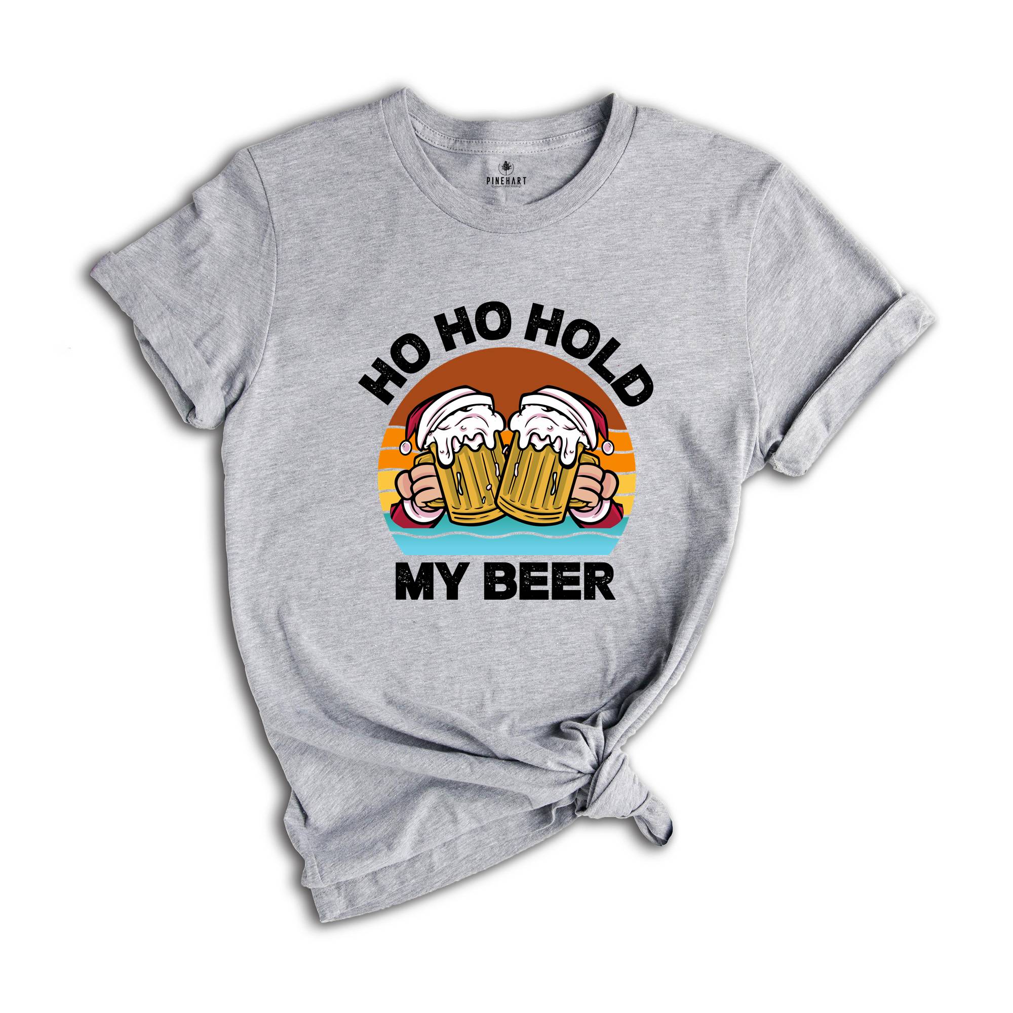 Ho Ho Hold My Beer Shirt, Funny Drinking Shirt, Drunk Santa Shirt, Drunkard Shirt, Drinking Club Shirt, Christmas Sweatshirt