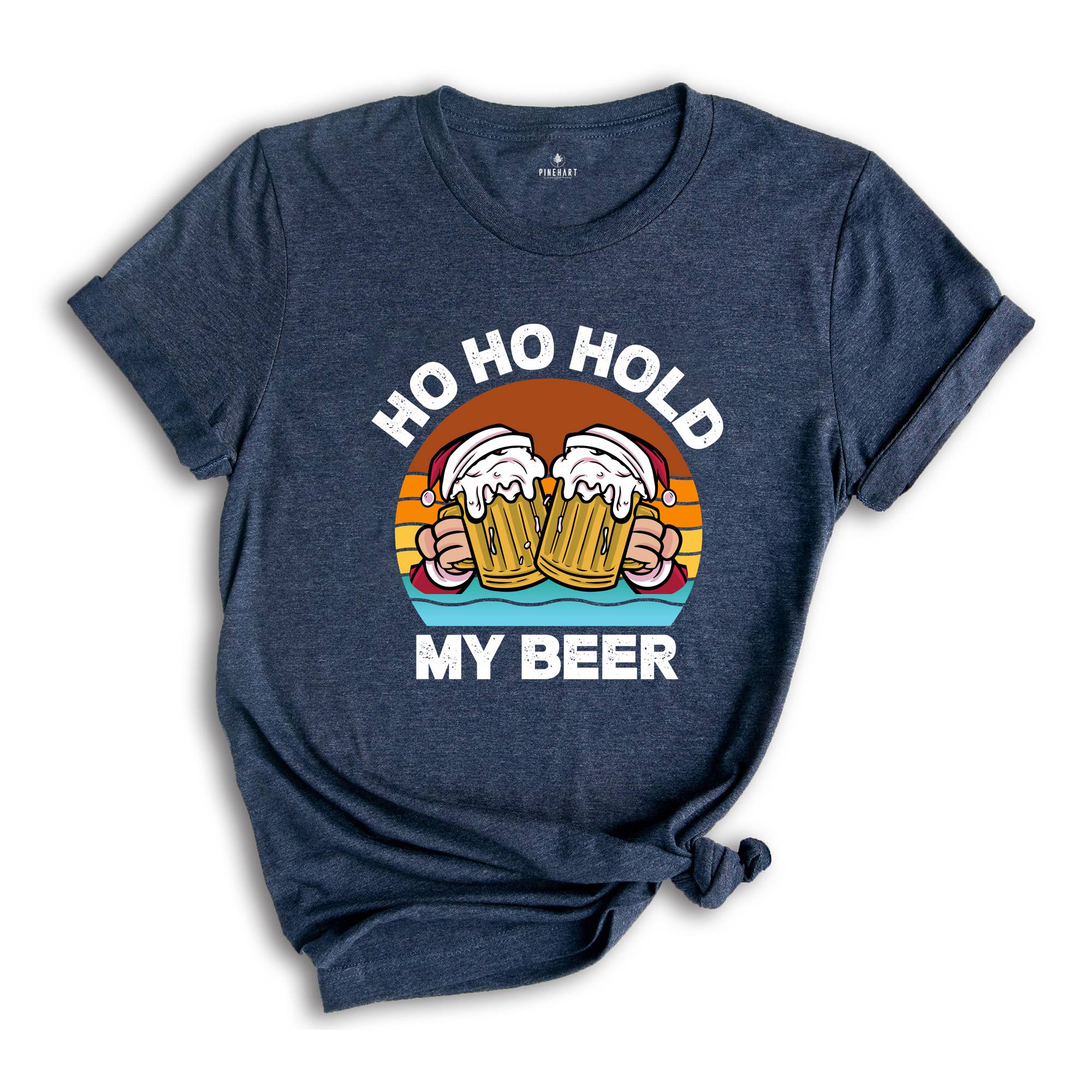 Ho Ho Hold My Beer Shirt, Funny Drinking Shirt, Drunk Santa Shirt, Drunkard Shirt, Drinking Club Shirt, Christmas Sweatshirt