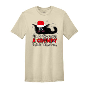 Holiday Attitude, Grumpy Cat Christmas Gift Shirt