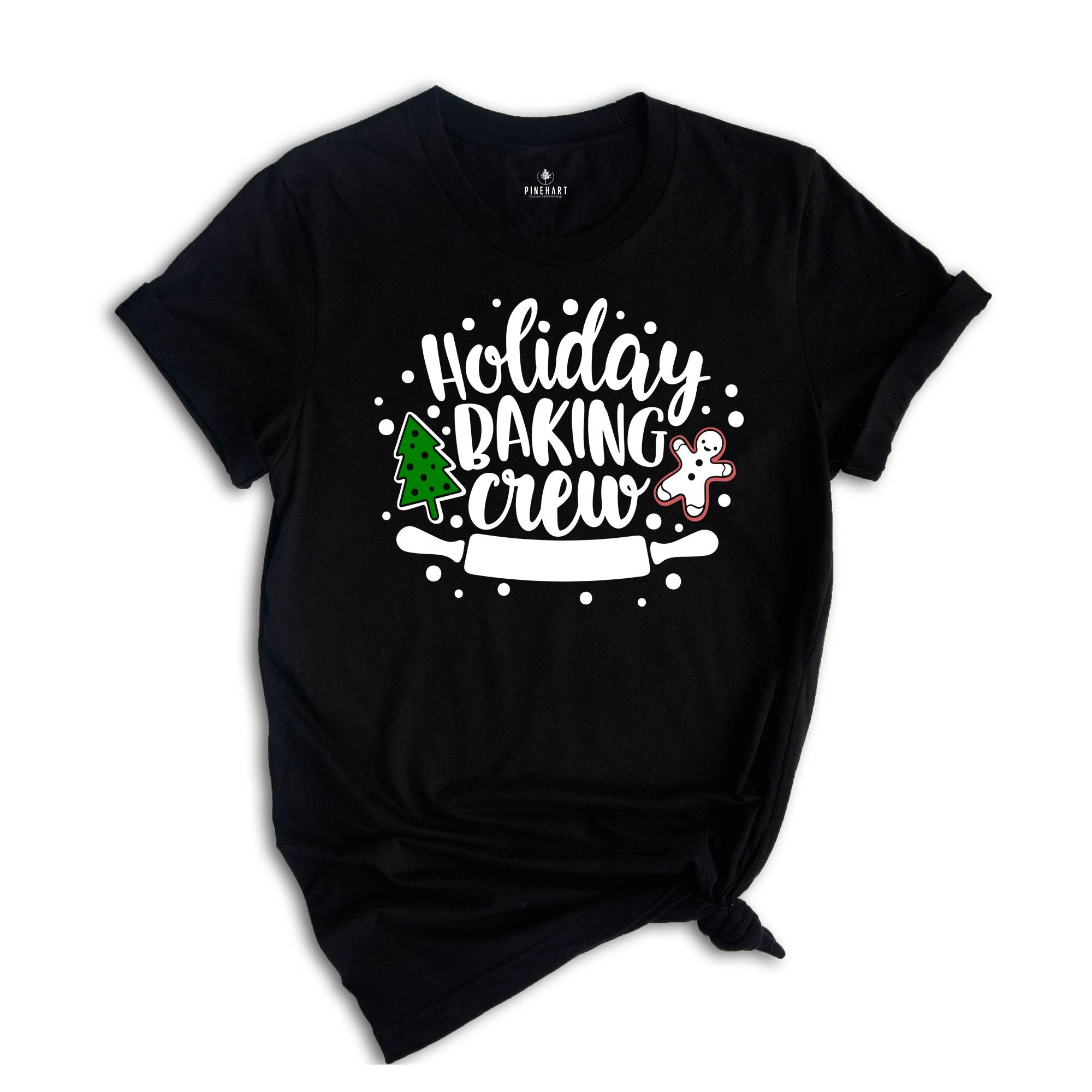 Holiday Baking Crew Shirt, Christmas Gift, Christmas Pajamas, Christmas Baking Tee, Christmas Tee, Cookie Baking Crew, Christmas Sweater