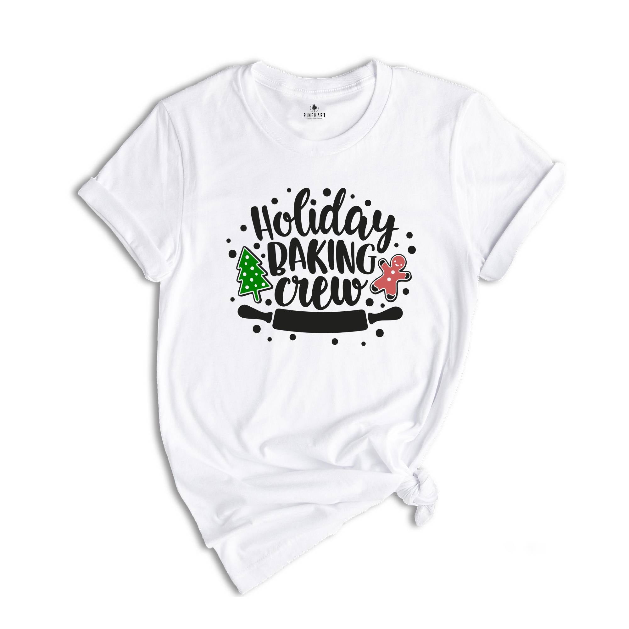 Holiday Baking Crew Shirt, Christmas Gift, Christmas Pajamas, Christmas Baking Tee, Christmas Tee, Cookie Baking Crew, Christmas Sweater