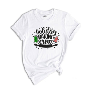Holiday Baking Crew Shirt, Christmas Gift, Christmas Pajamas, Christmas Baking Tee, Christmas Tee, Cookie Baking Crew, Christmas Sweater