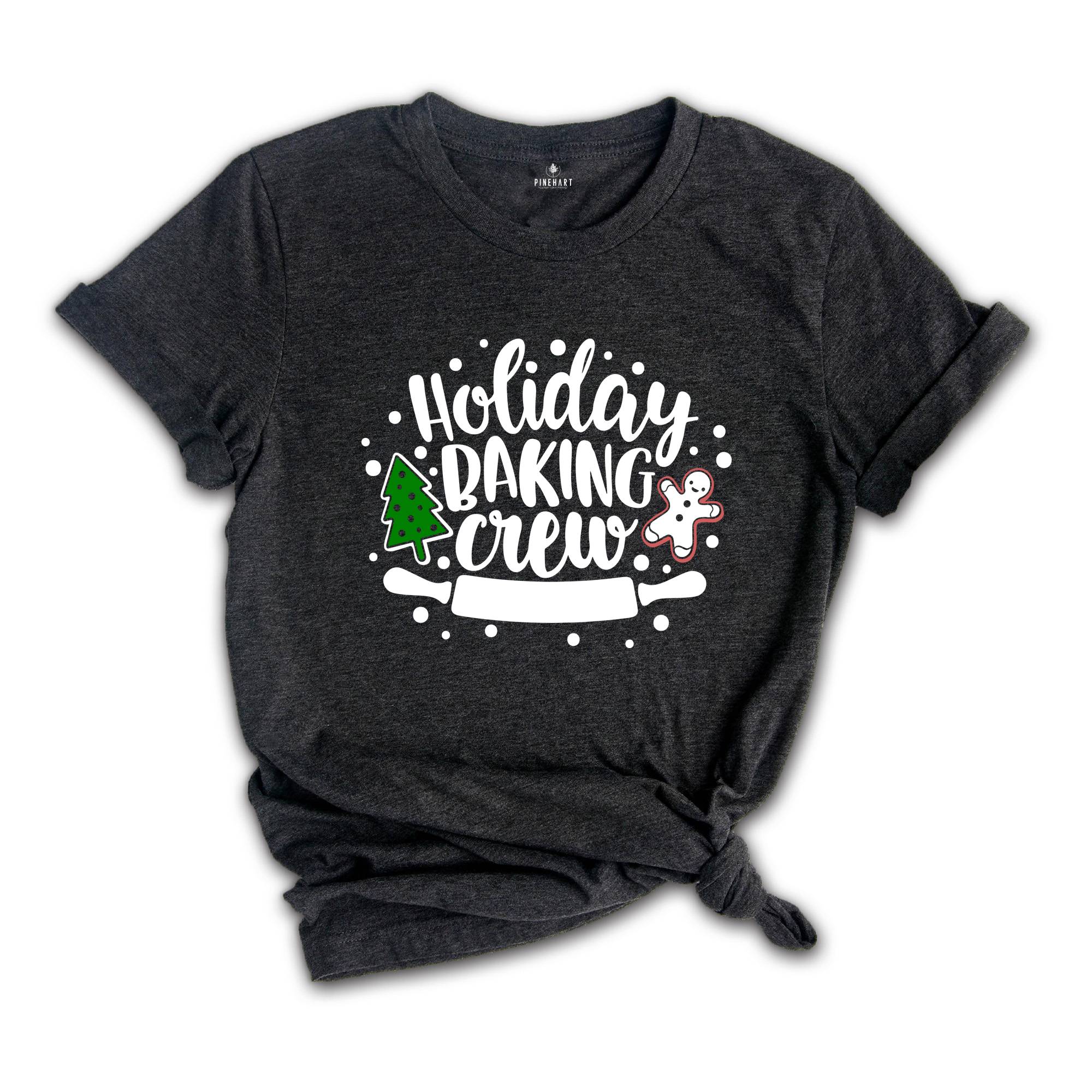 Holiday Baking Crew Shirt, Christmas Gift, Christmas Pajamas, Christmas Baking Tee, Christmas Tee, Cookie Baking Crew, Christmas Sweater