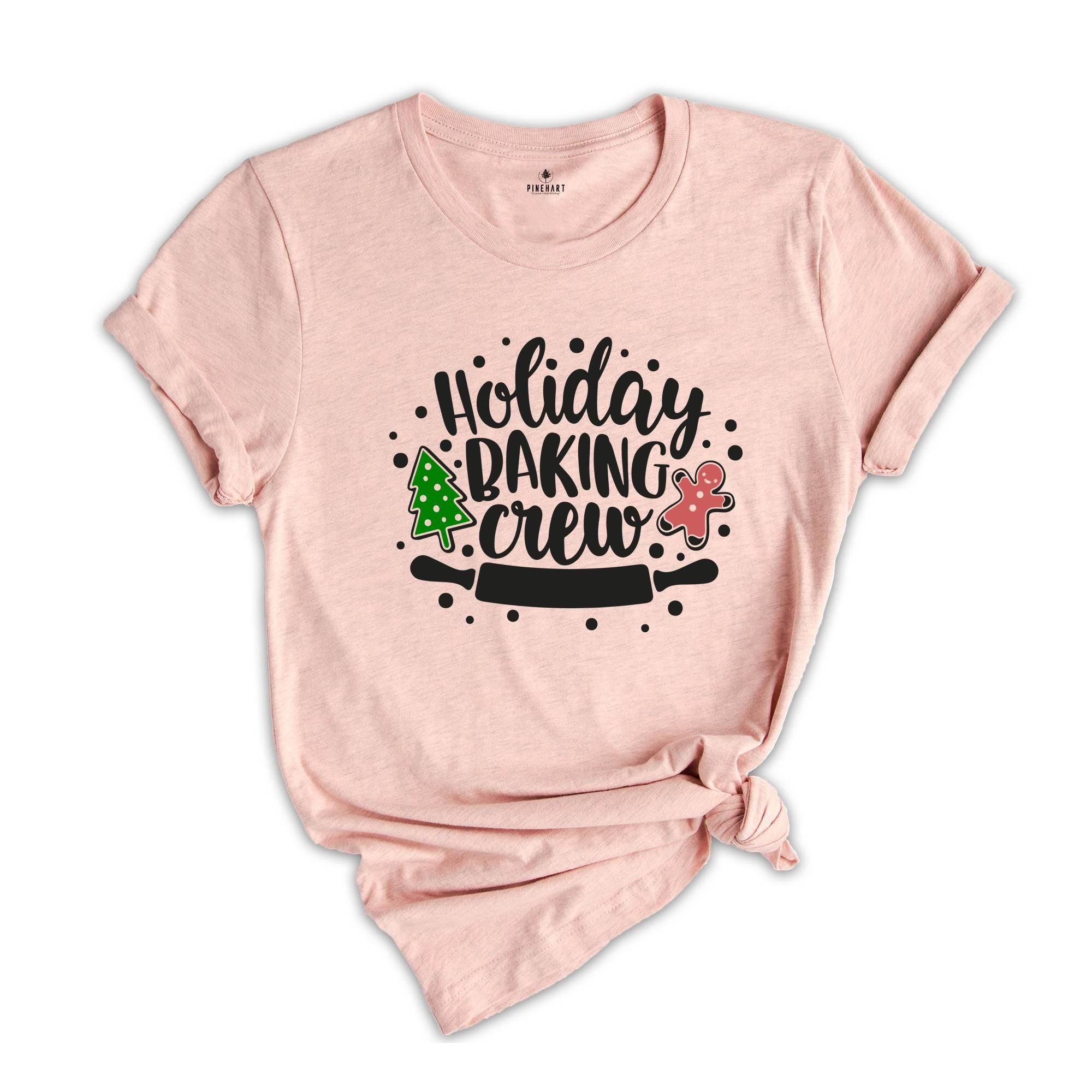 Holiday Baking Crew Shirt, Christmas Gift, Christmas Pajamas, Christmas Baking Tee, Christmas Tee, Cookie Baking Crew, Christmas Sweater