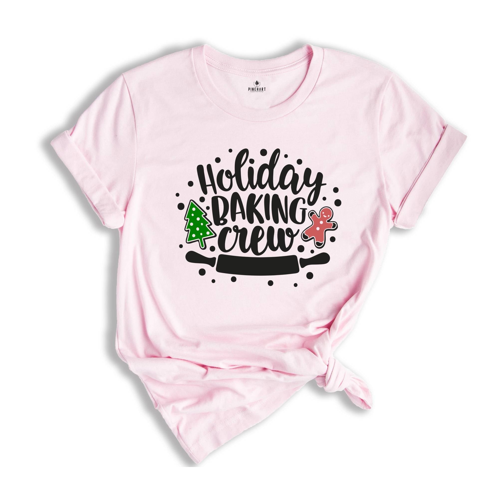 Holiday Baking Crew Shirt, Christmas Gift, Christmas Pajamas, Christmas Baking Tee, Christmas Tee, Cookie Baking Crew, Christmas Sweater