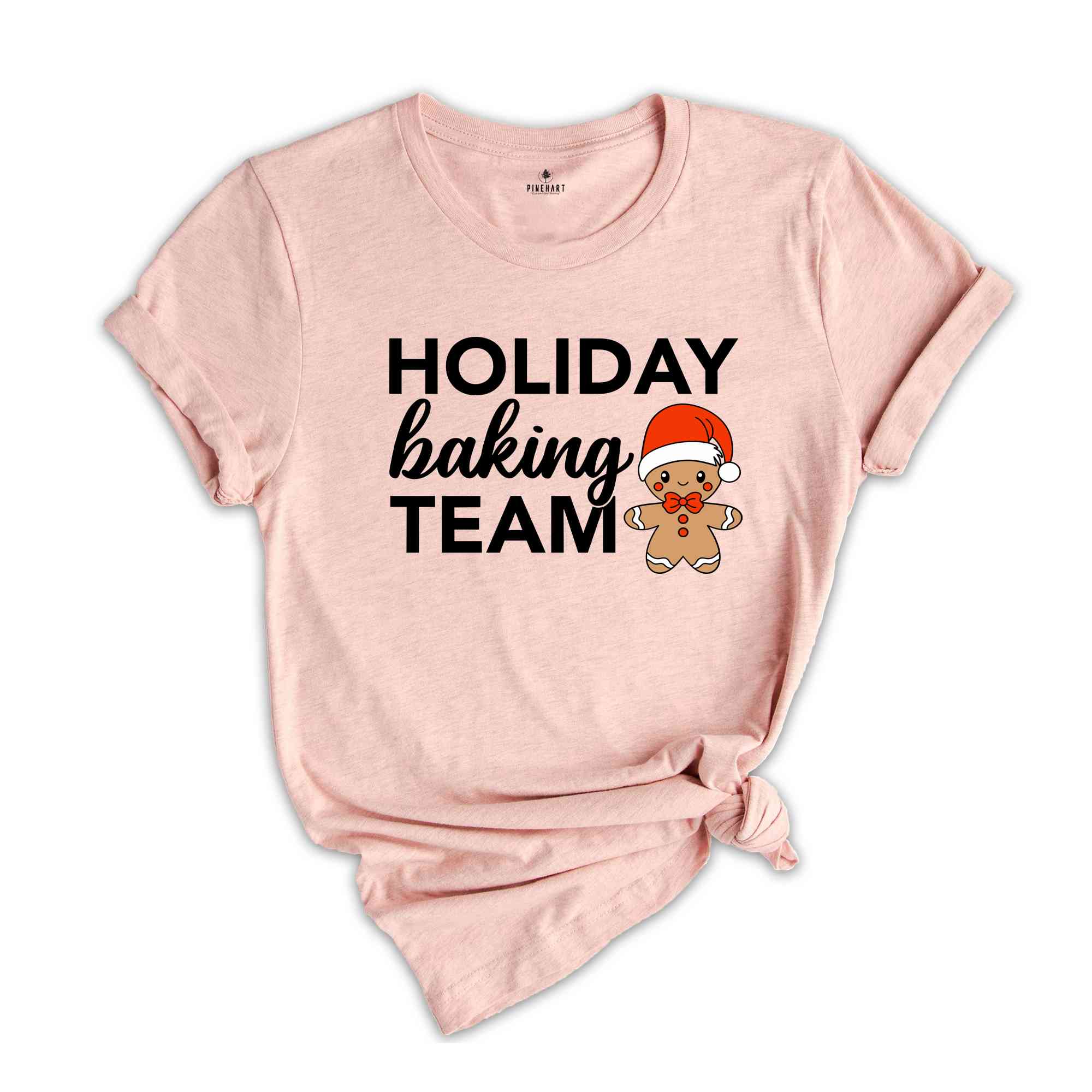 Holiday Baking Team Shirt, Gingerbread Man Shirt, Baking Club Shirt, Christmas Baking Gift, Christmas Sweatshirt, Cute Xmas Shirt