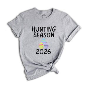 Hunting Season 2026 Shirt, Funny Easter Shirt, Trendy Easter Shirt, Bunny Shirt, He is Risen Easter Shirt, Easter Day Shirt