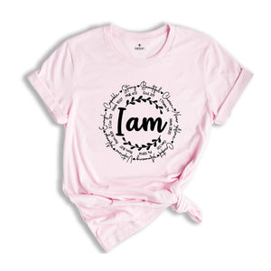 I Am Chosen Shirt, I am Inspiration Shirt, I Am Enough Shirt, Christian Shirt, Jesus Shirt, Motivational Shirt, Faith Shirt