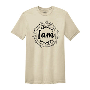 I Am Chosen Shirt, I am Inspiration Shirt, I Am Enough Shirt, Christian Shirt, Jesus Shirt, Motivational Shirt, Faith Shirt