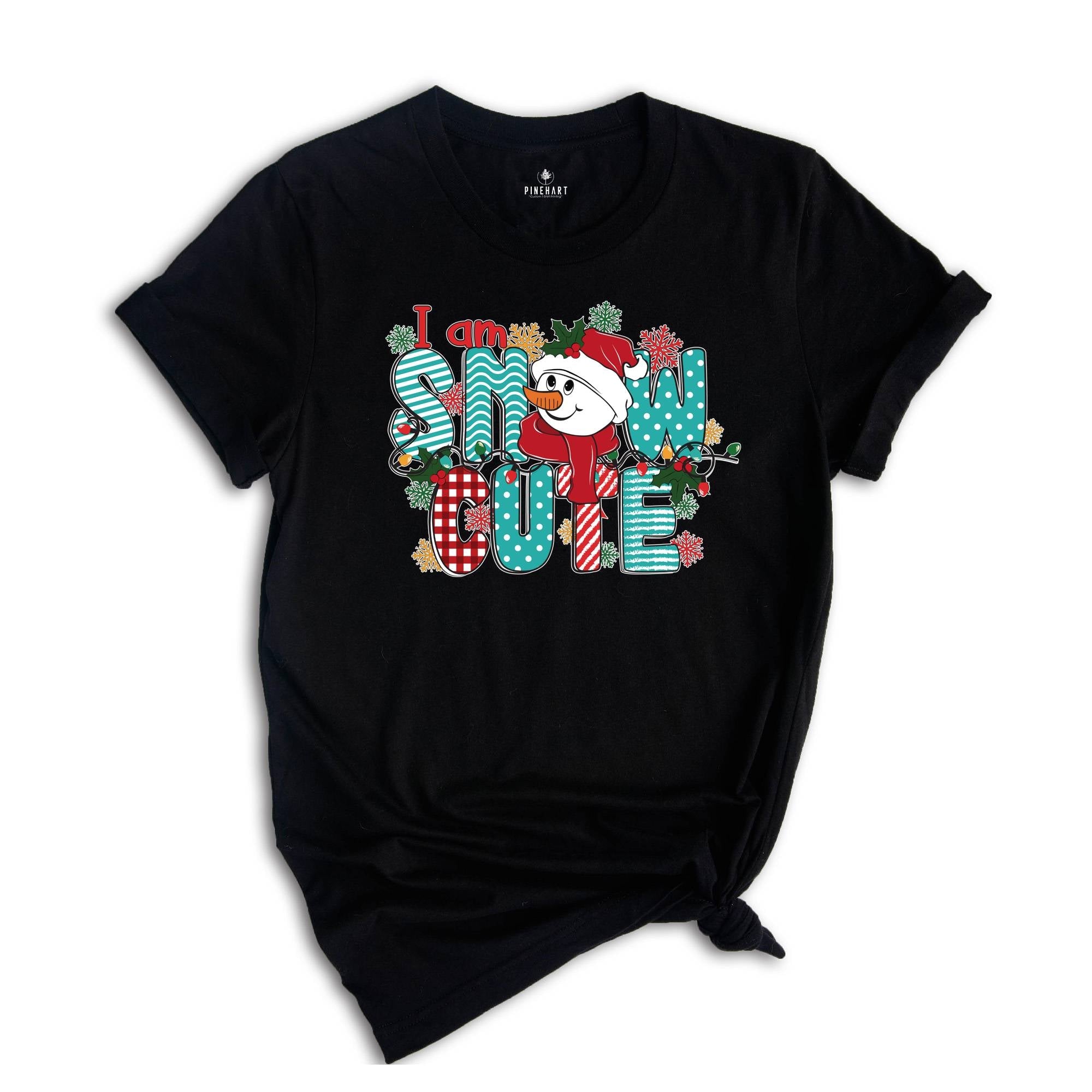 I Am Snow Cute Christmas Shirt, Snowman T-Shirt, Christmas Sweatshirt, Cute Winter Shirt, Holiday Apparel, Funny Snowman Shirt
