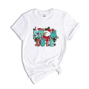 I Am Snow Cute Christmas Shirt, Snowman T-Shirt, Christmas Sweatshirt, Cute Winter Shirt, Holiday Apparel, Funny Snowman Shirt
