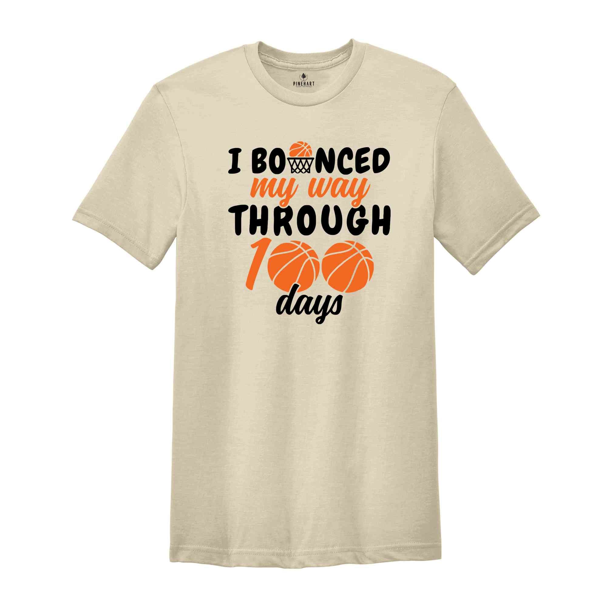 I Bounced My Way Through 100 Days Shirt, 100th Day Of School Shirt, 100th Day Of School Celebration, 100 Day Shirt, Back to School Shirt,