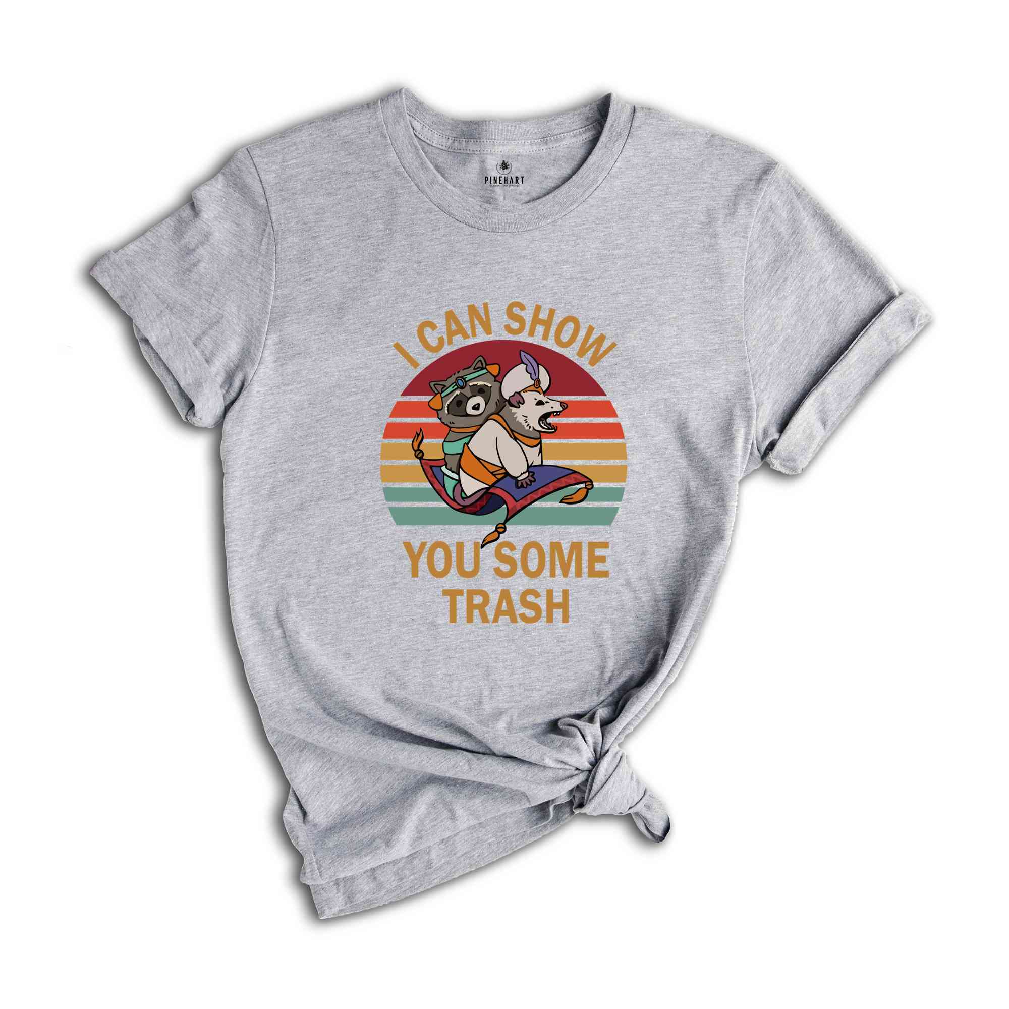 I Can Show You Some Trash Shirt, Funny Raccoon Possum Lover Tee, Funny Raccoon T-Shirt, Animal Lover Gift, Cute Trash T-Shirt