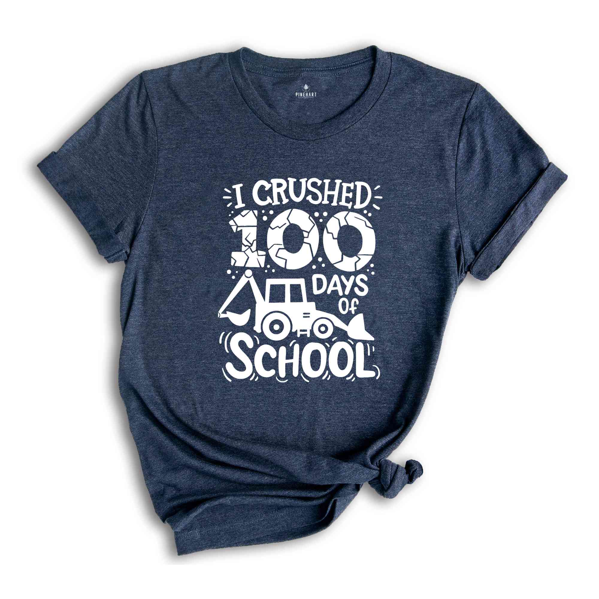 I Crushed 100 Days Of School Shirt, School Appreciation, Happy Back To School Shirt, 100th Day Of School Shirt, Teacher Gifts, 100 Days Tee