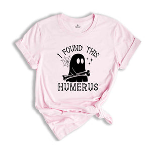 I Found This Humerous Shirt, Funny Doctor Ghost Tee, Halloween Nurse Shirt, Nurse Halloween Gift, Spooky Season Shirt