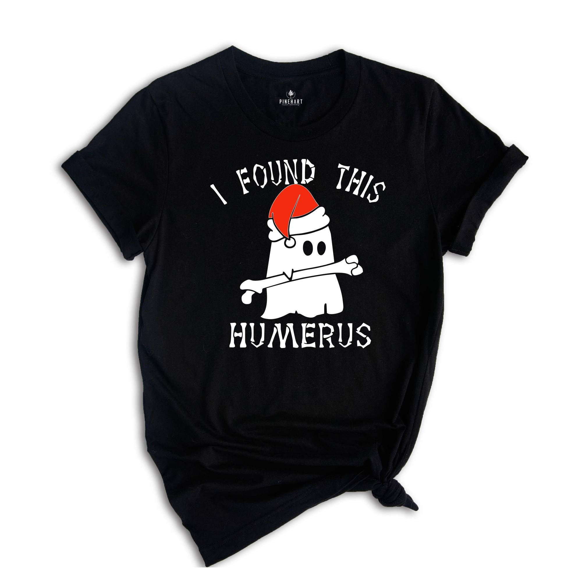 I Found this Humerus Shirt, Funny Christmas Nurse T-Shirt, Xmas Theme Tee, Christmas Gift, Christmas Party Costume