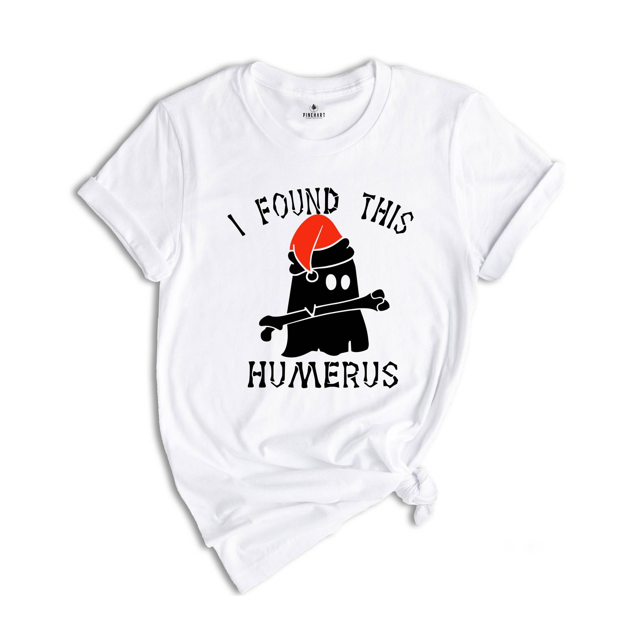 I Found this Humerus Shirt, Funny Christmas Nurse T-Shirt, Xmas Theme Tee, Christmas Gift, Christmas Party Costume