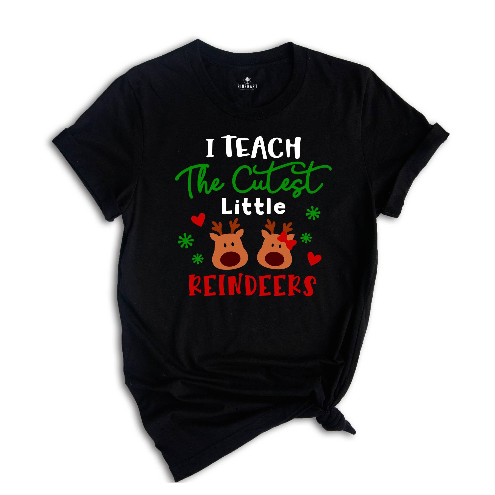 I Teach Cutest Little Reındeers Shirt, Christmas Teacher Shirt, Who Loves Christmas, Christmas Teacher Tee, Teacher Gift