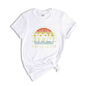 I'm Not Old I'm A Classic T-Shirt, Vintage Birthday Shirt, Vintage 1994 Shirt, 31th Birthday Shirt, 31th Birthday Gifts, Vintage Tee