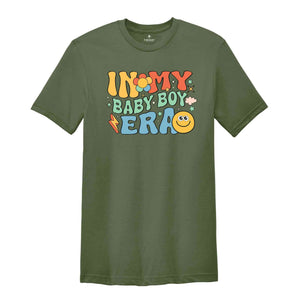 In My Baby Boy Era Shirt, Cool Family Shirt, Family Love Tee, Family Matching Shirt, In My Family Era Shirt, In My Groovy Era Shirt