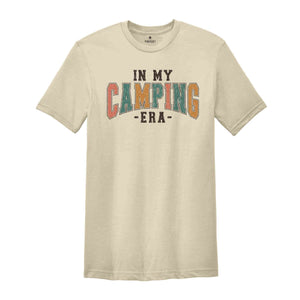 In My Camping Era Shirt, Retro Camping Shirt, Camper Shirt, Adventurer Shirt, Nature Lover Shirt, Vacation Shirt, Family Camping Shirt